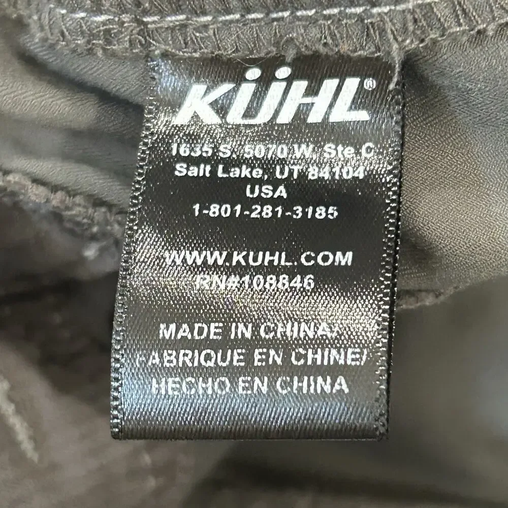 Kuhl Hiking Pants Gray *Stain Women’s 8 Reg